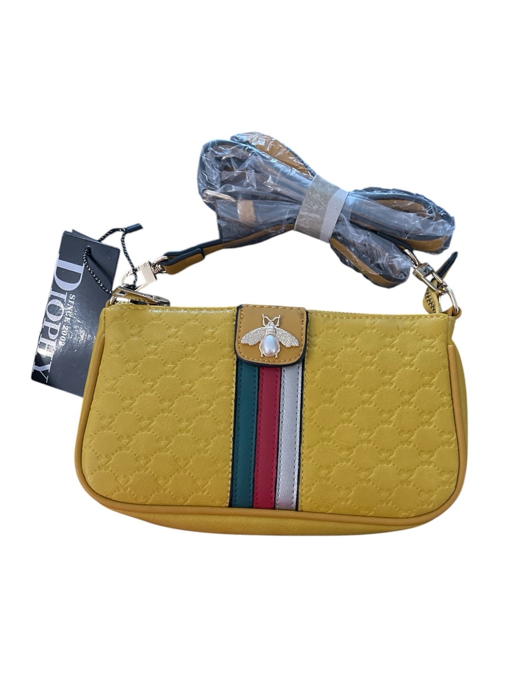 DIOPHY BEE CROSSBODY CLUTCH